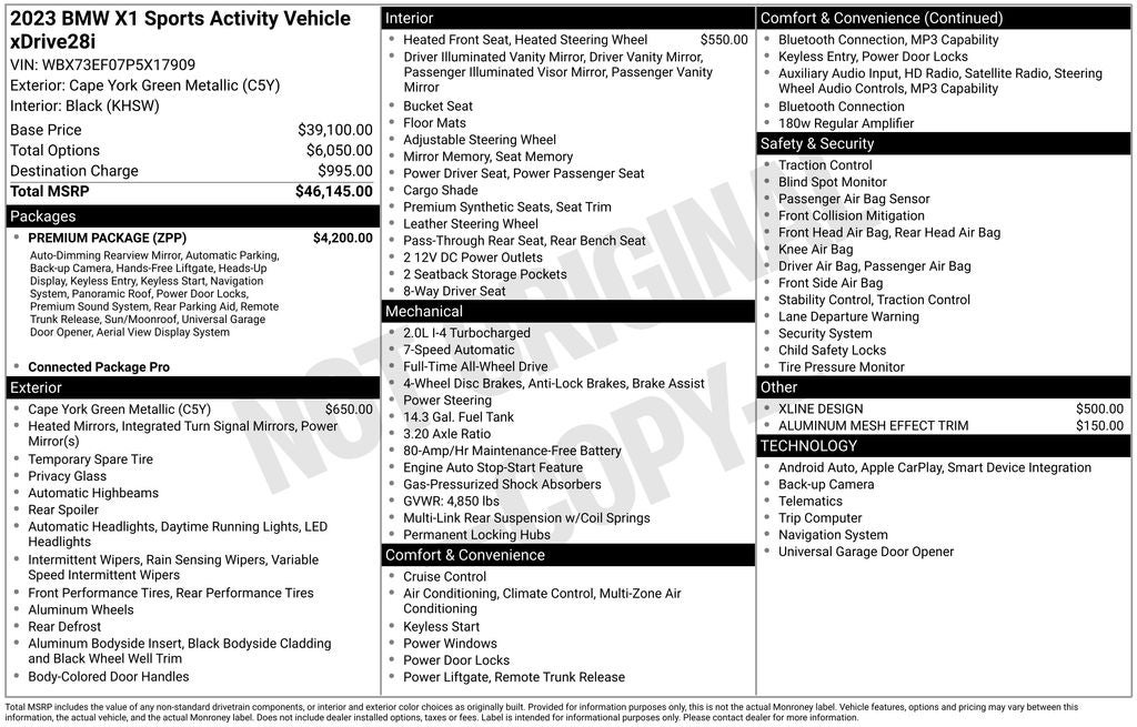 2023 BMW X1 xDrive28i