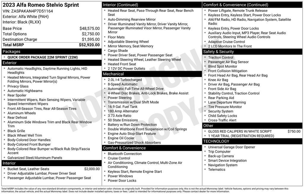 2023 Alfa Romeo Stelvio Sprint