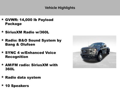 2022 Ford F-450SD Platinum DRW