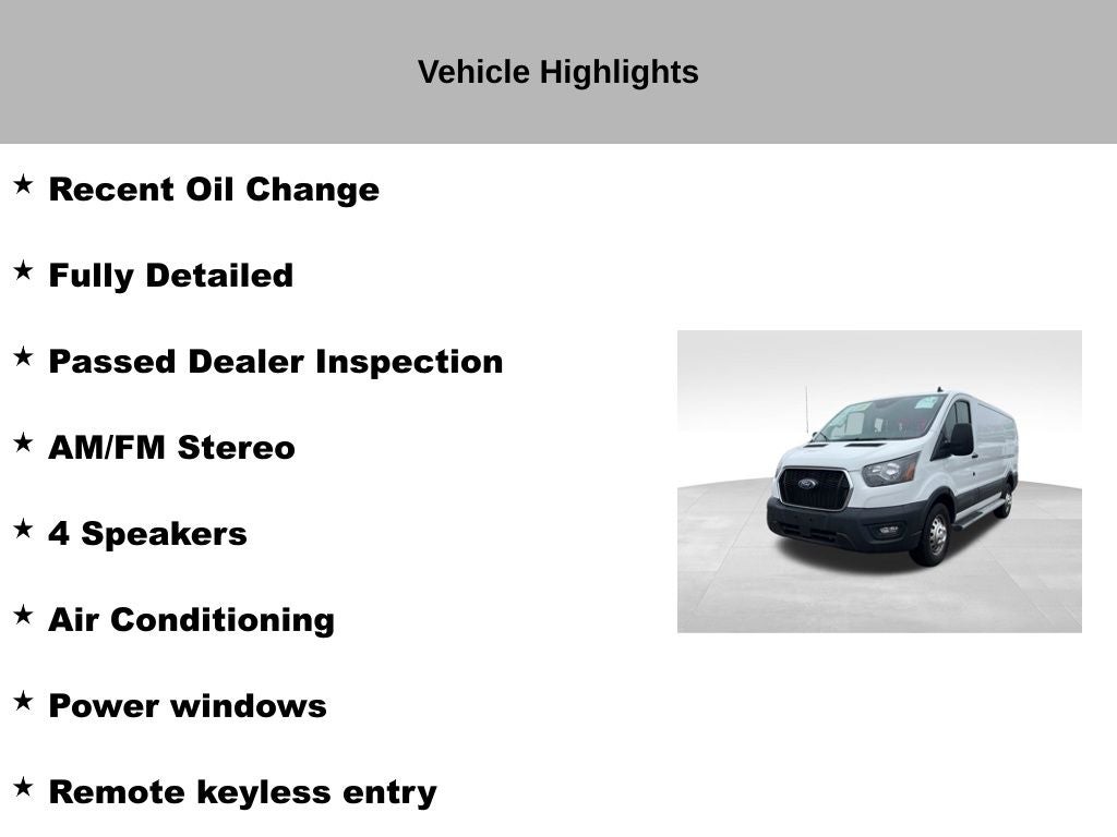 2023 Ford Transit-250 Base