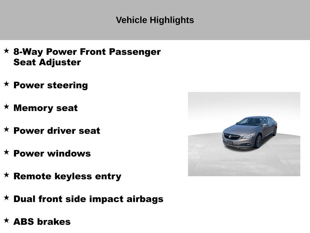 2017 Buick LaCrosse Essence