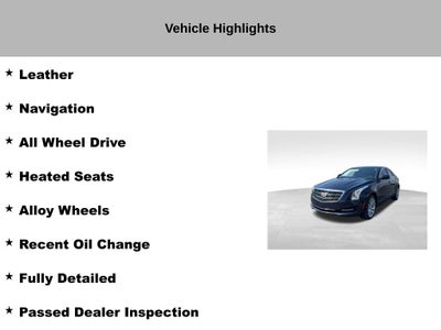 2018 Cadillac ATS 2.0L Turbo