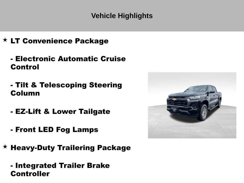 2023 Chevrolet Colorado LT