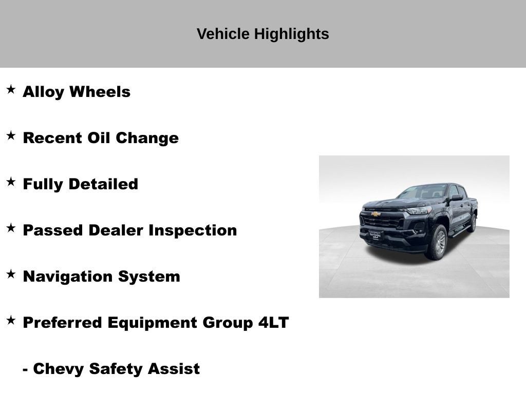 2023 Chevrolet Colorado LT