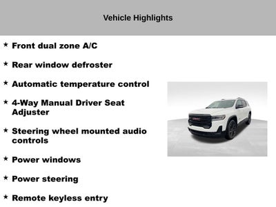 2023 GMC Acadia SLE