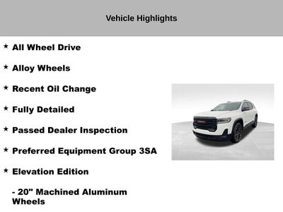 2023 GMC Acadia SLE