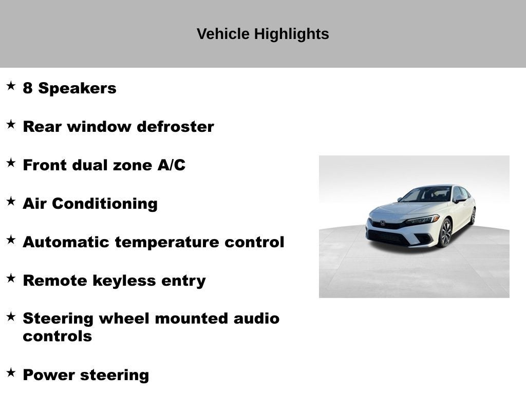 2024 Honda Civic EX