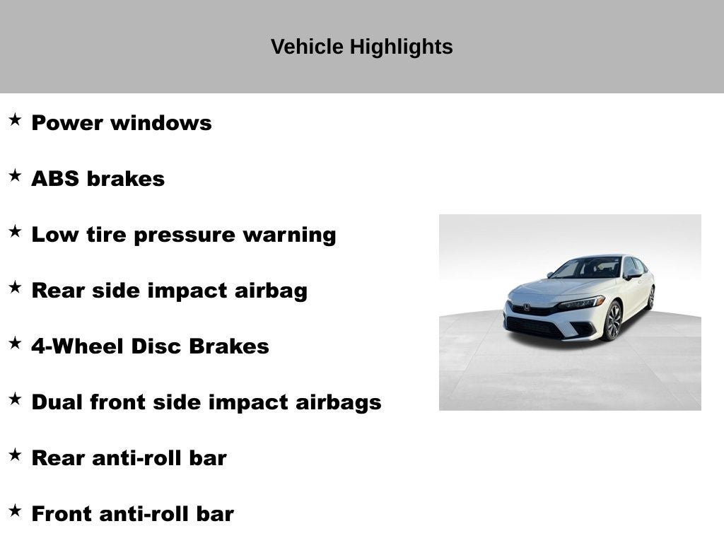 2024 Honda Civic EX