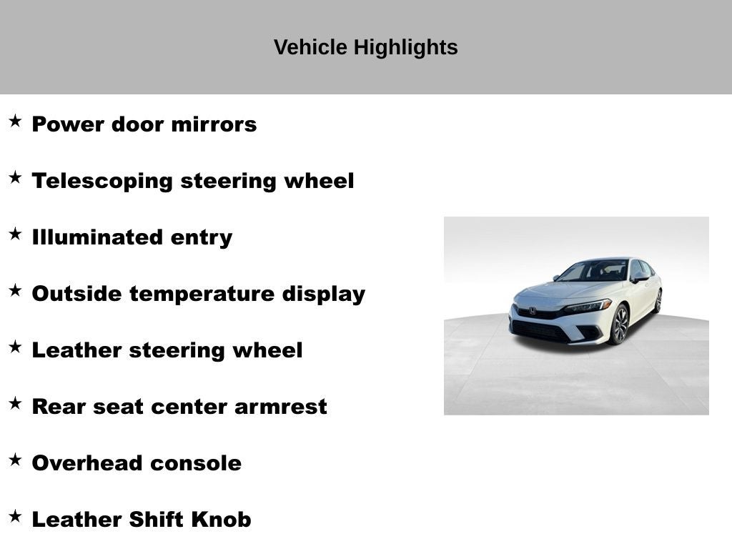 2024 Honda Civic EX