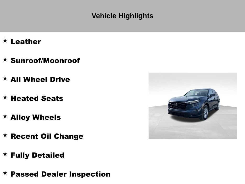 2025 Honda CR-V EX