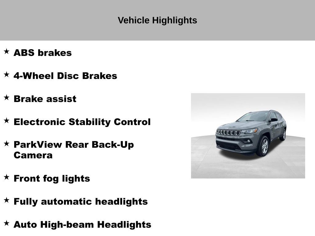 2023 Jeep Compass Latitude
