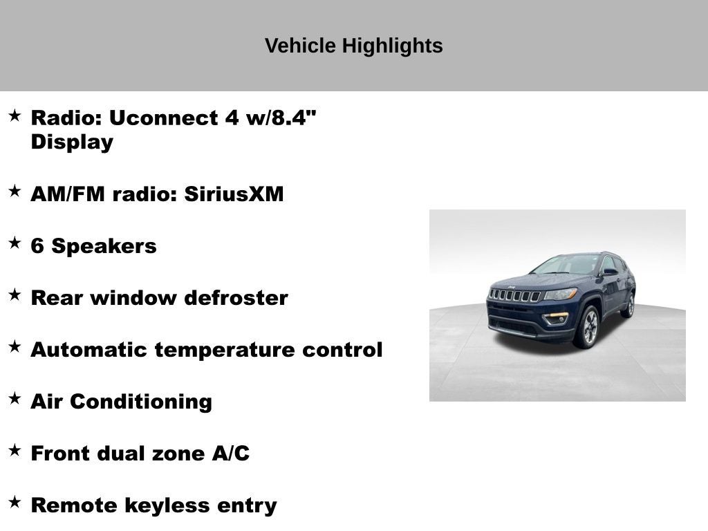2021 Jeep Compass Limited