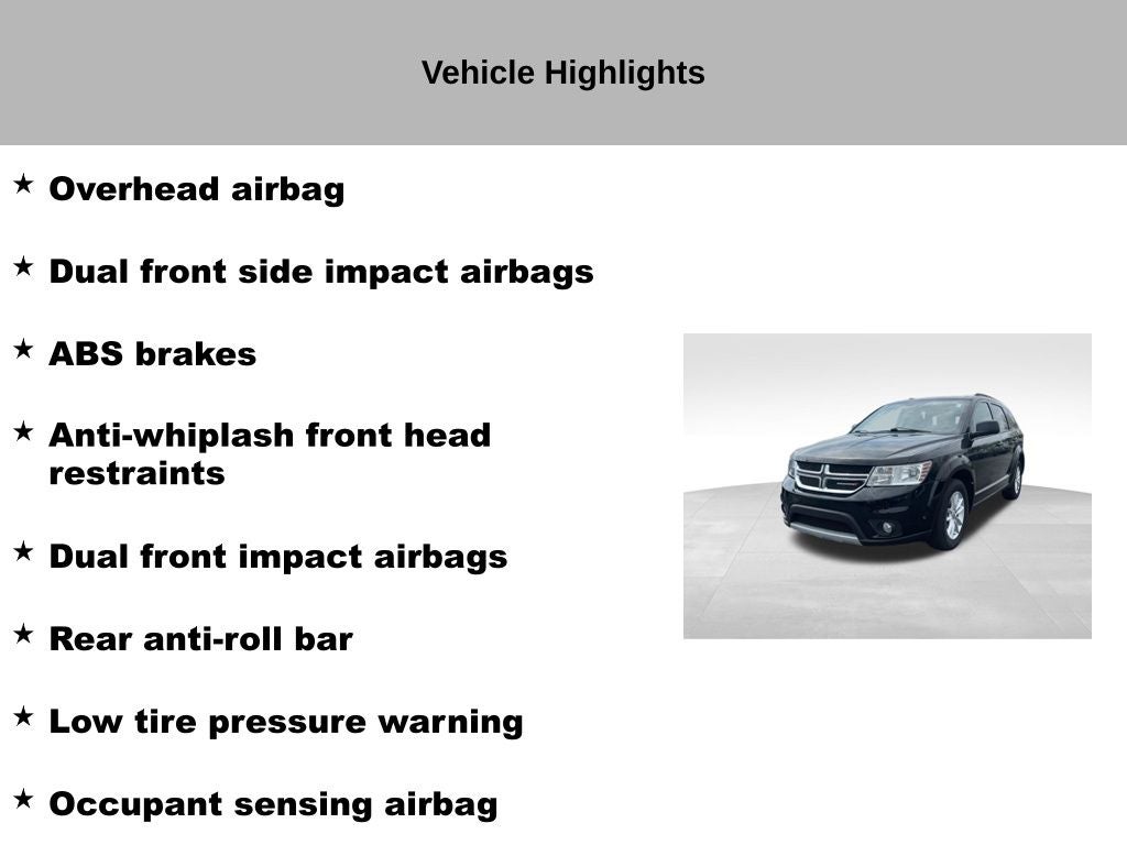 2017 Dodge Journey SXT