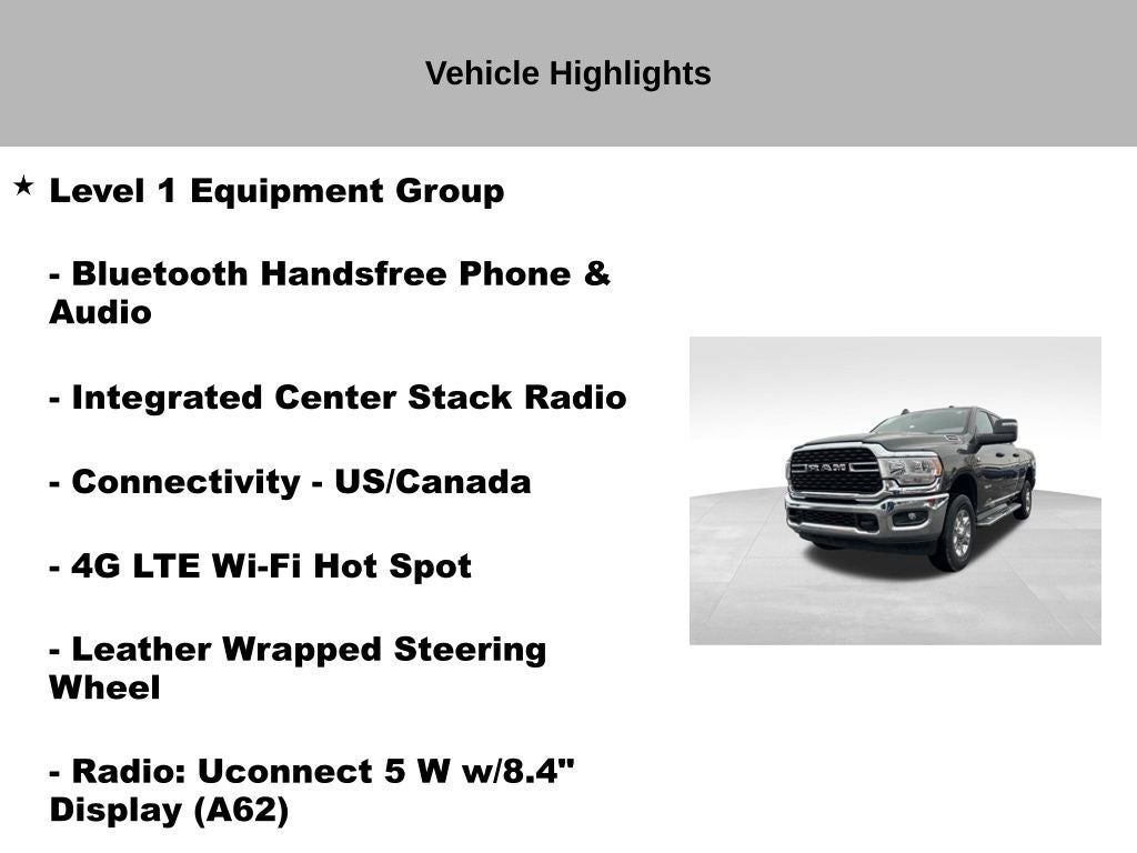 2024 RAM 2500 Big Horn