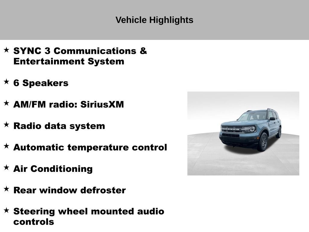 2023 Ford Bronco Sport Big Bend