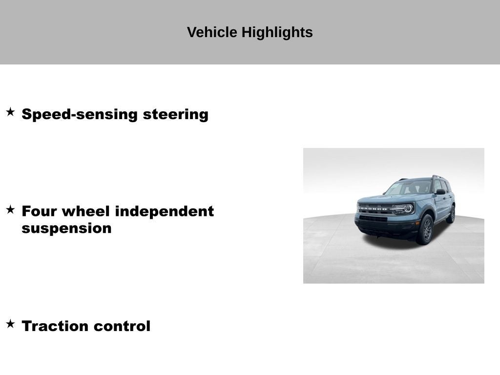 2023 Ford Bronco Sport Big Bend