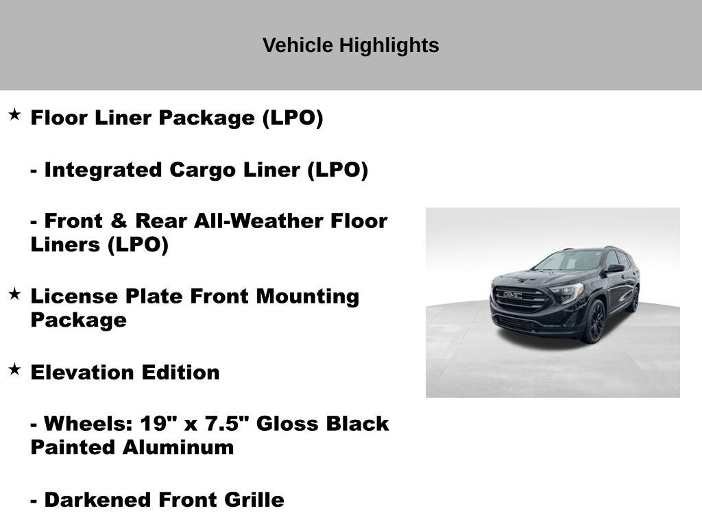 2020 GMC Terrain SLE