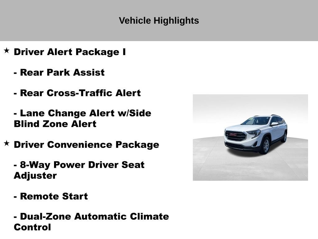 2019 GMC Terrain SLE