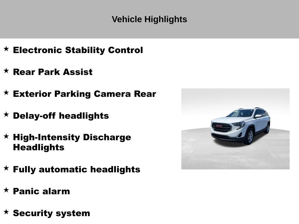 2019 GMC Terrain SLE