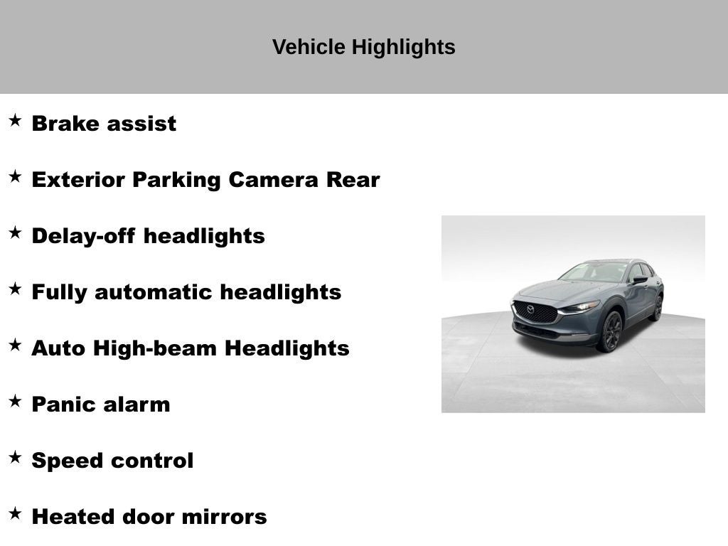 2023 Mazda Mazda CX-30 2.5 S Carbon Edition