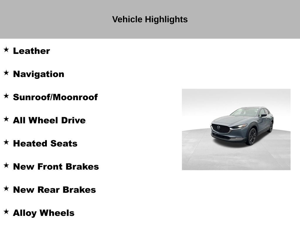 2023 Mazda Mazda CX-30 2.5 S Carbon Edition