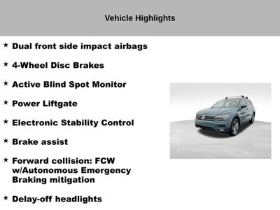 2019 Volkswagen Tiguan 2.0T SEL Premium 4Motion