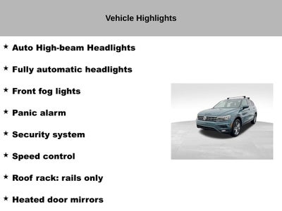 2019 Volkswagen Tiguan 2.0T SEL Premium 4Motion