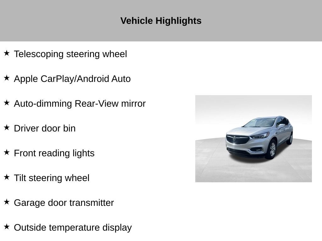 2019 Buick Enclave Preferred