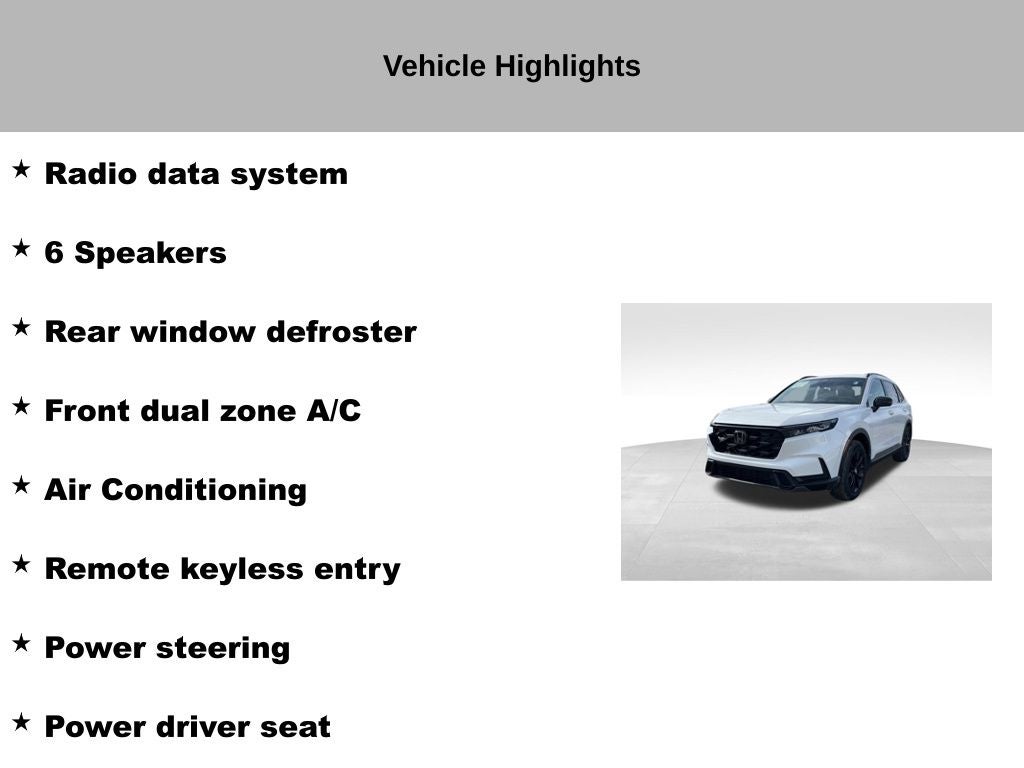 2024 Honda CR-V Hybrid Sport