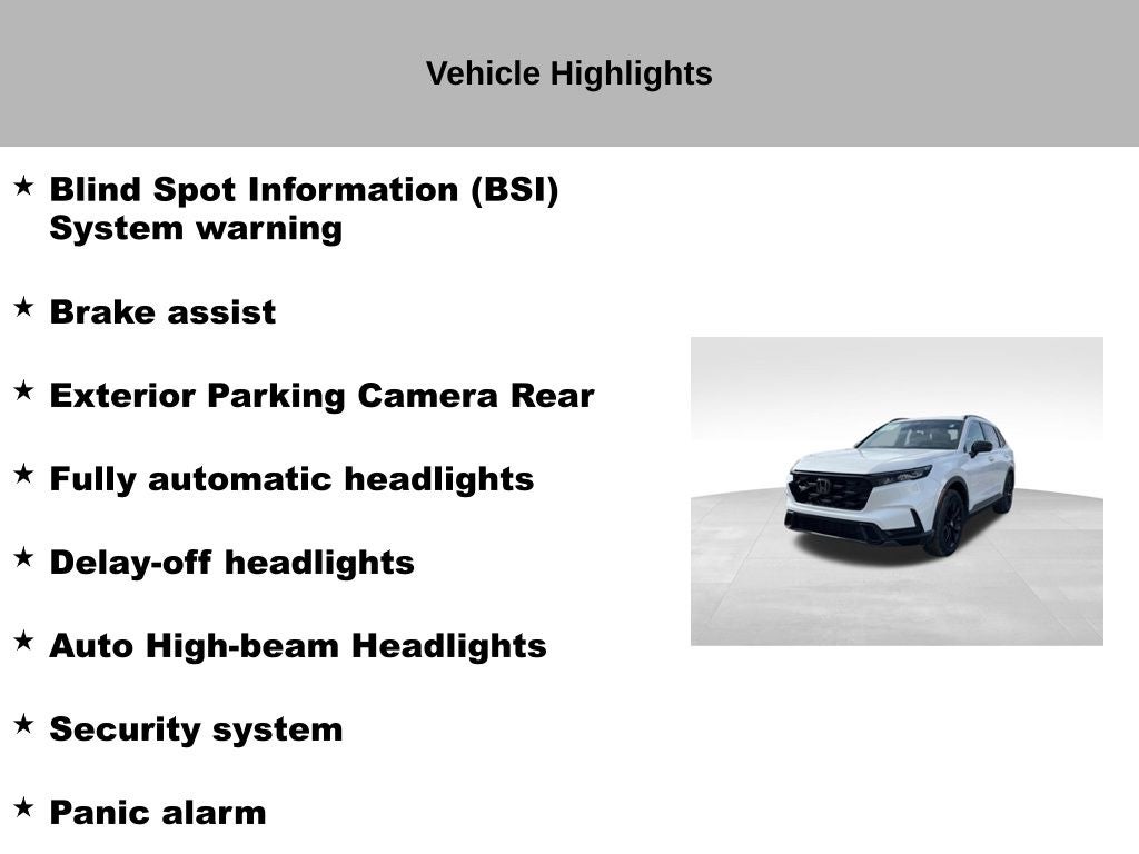 2024 Honda CR-V Hybrid Sport