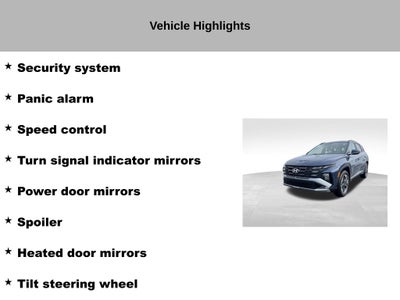 2025 Hyundai Tucson SEL Convenience