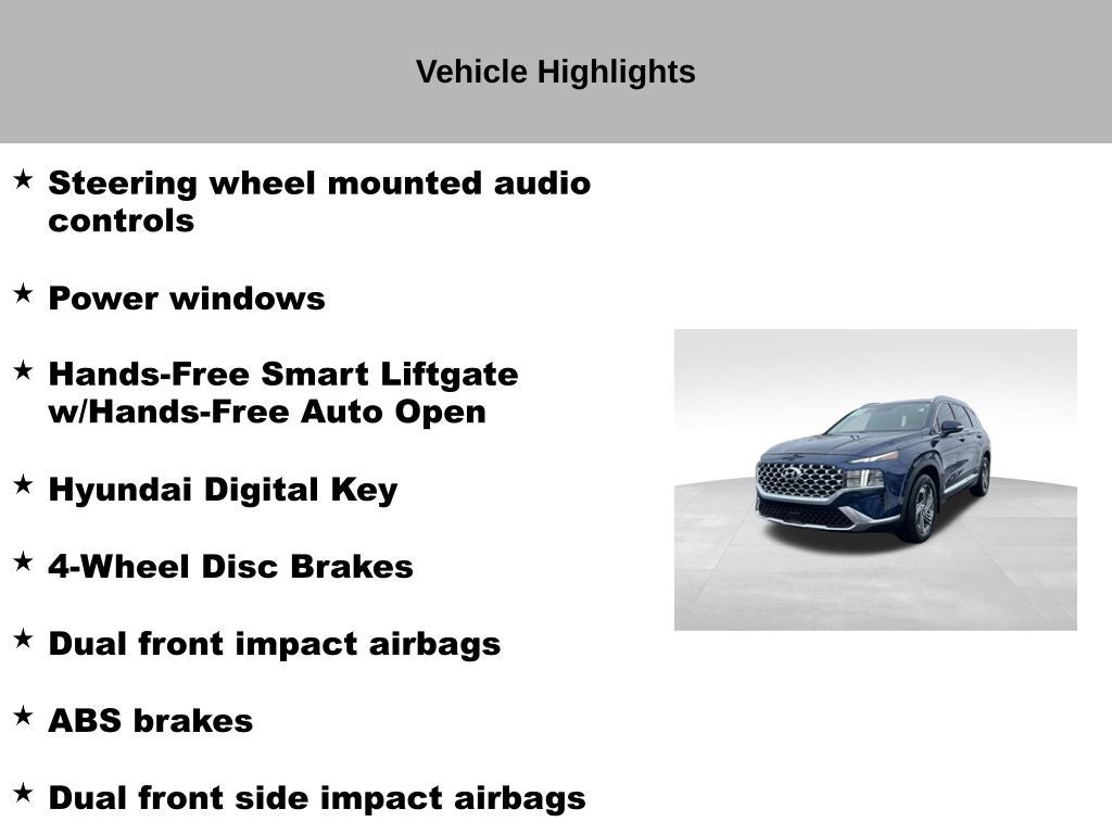 2022 Hyundai Santa Fe SEL