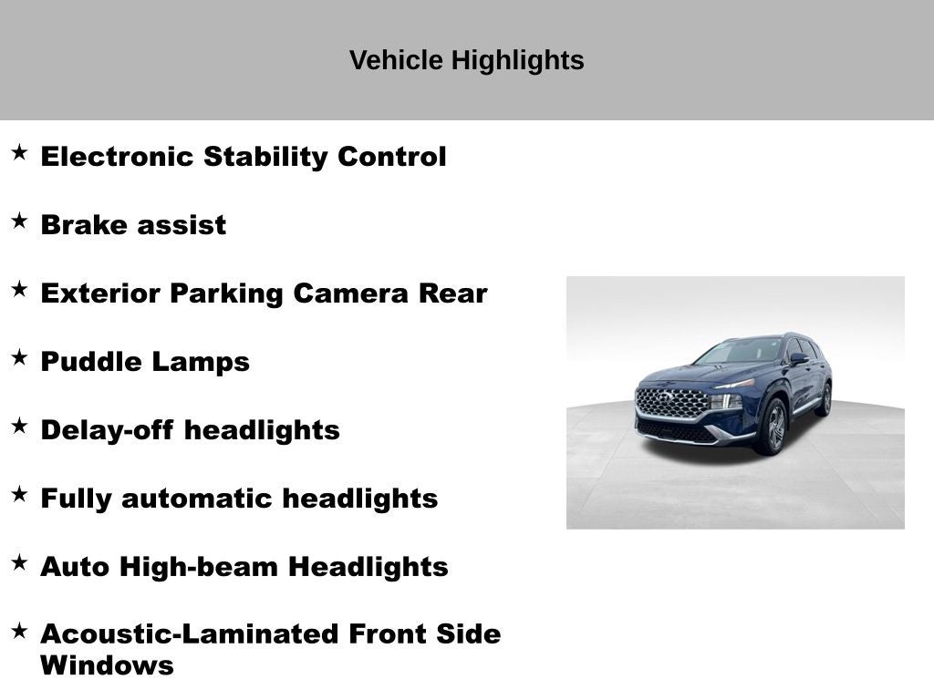 2022 Hyundai Santa Fe SEL