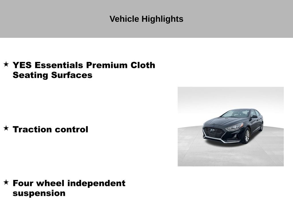 2018 Hyundai Sonata SE