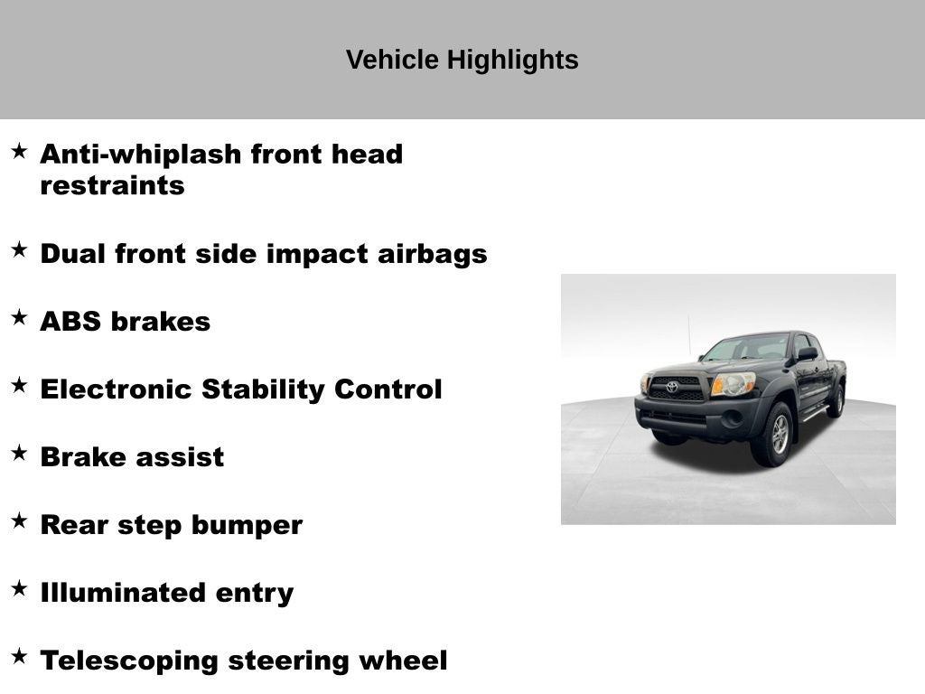 2011 Toyota Tacoma PreRunner V6