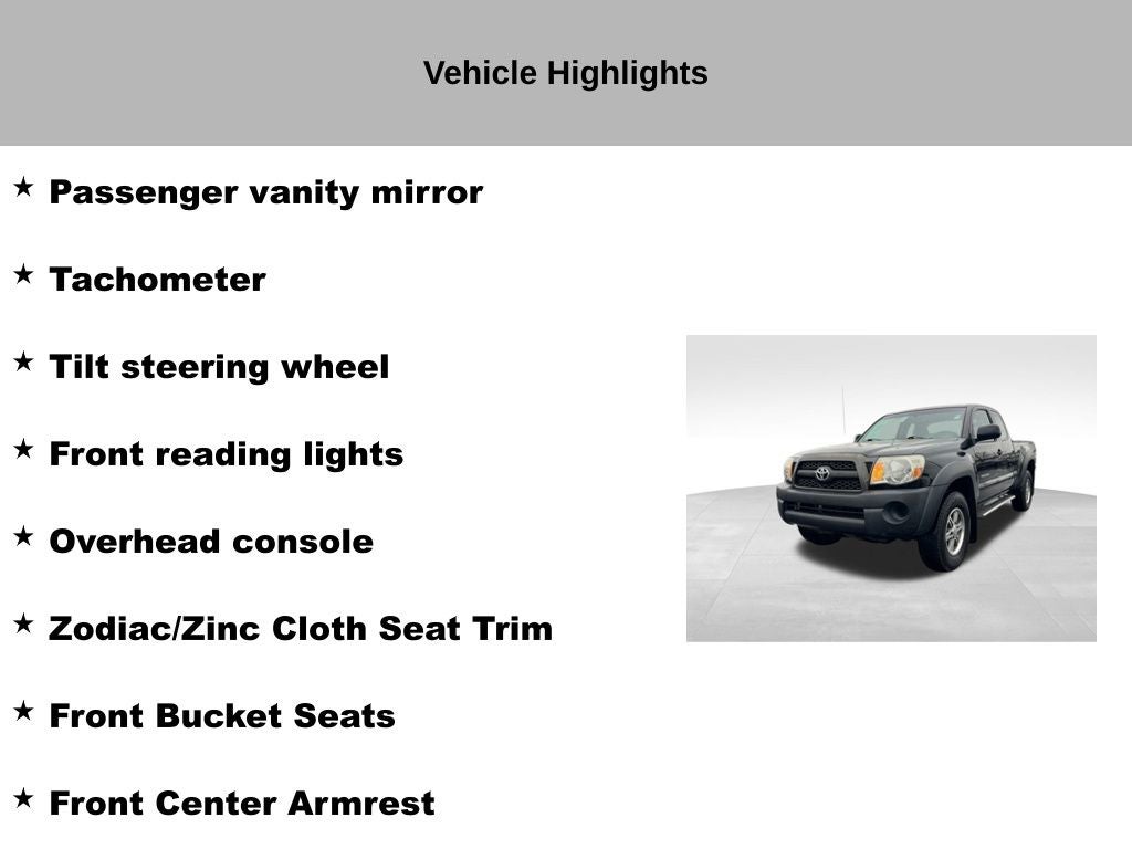 2011 Toyota Tacoma PreRunner V6