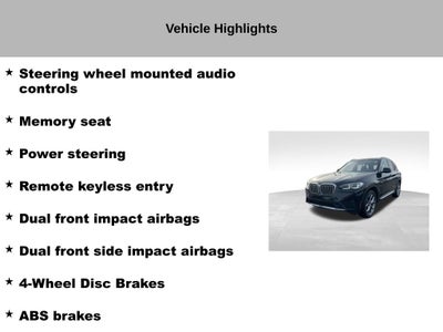 2023 BMW X3 xDrive30i