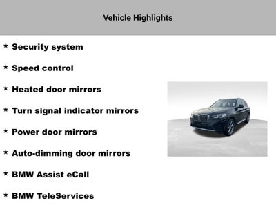 2023 BMW X3 xDrive30i