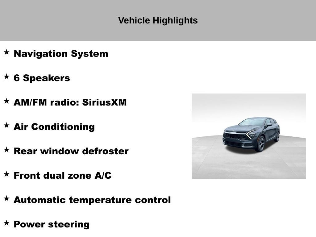 2023 Kia Sportage EX