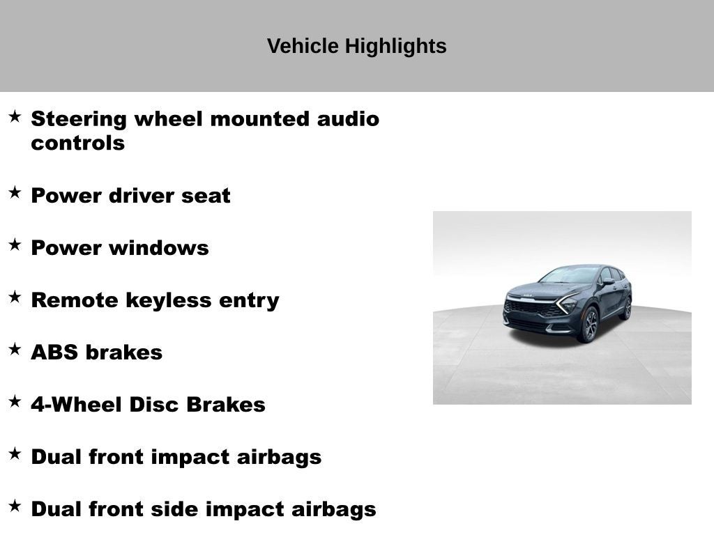 2023 Kia Sportage EX