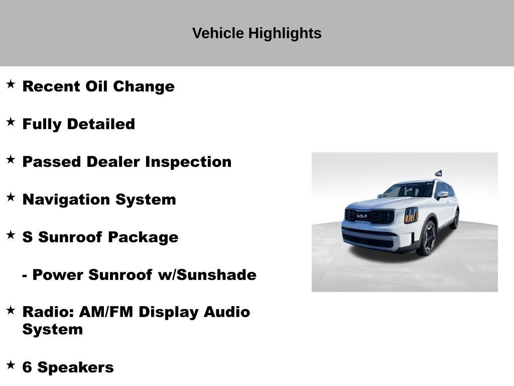 2024 Kia Telluride S