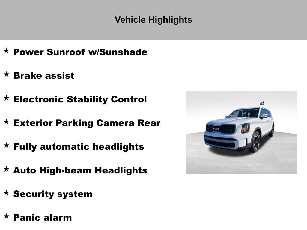 2024 Kia Telluride S