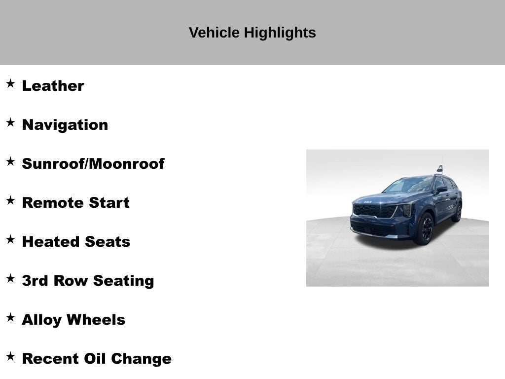 2025 Kia Sorento S