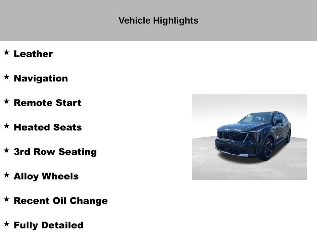 2025 Kia Sorento S
