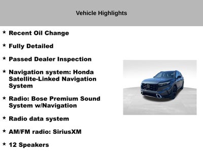 2023 Honda CR-V Hybrid Sport Touring