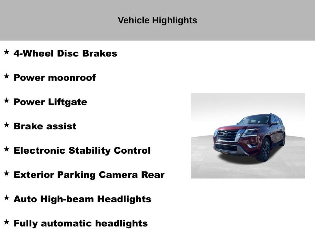 2022 Nissan Armada Platinum
