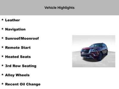 2022 Nissan Armada Platinum