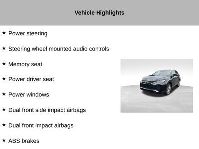 2022 Toyota Venza XLE