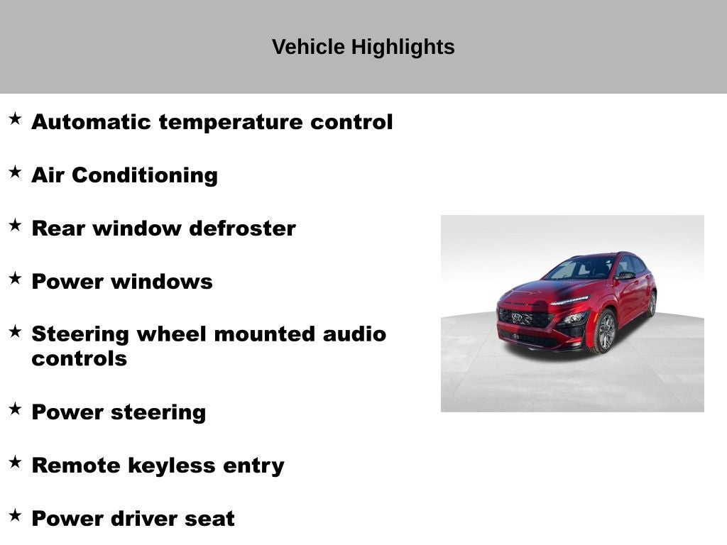 2023 Hyundai Kona N Line