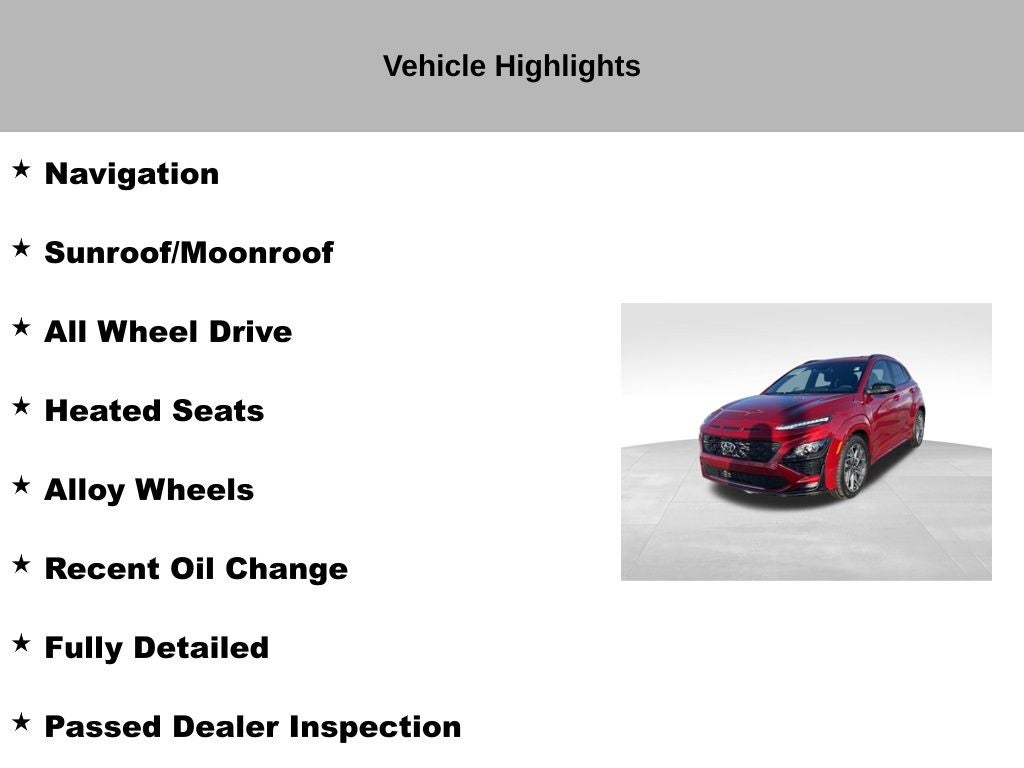 2023 Hyundai Kona N Line